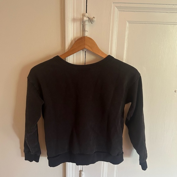 Jungmaven Laguna Cropped Sweatshirt Black XS - Picture 4 of 4